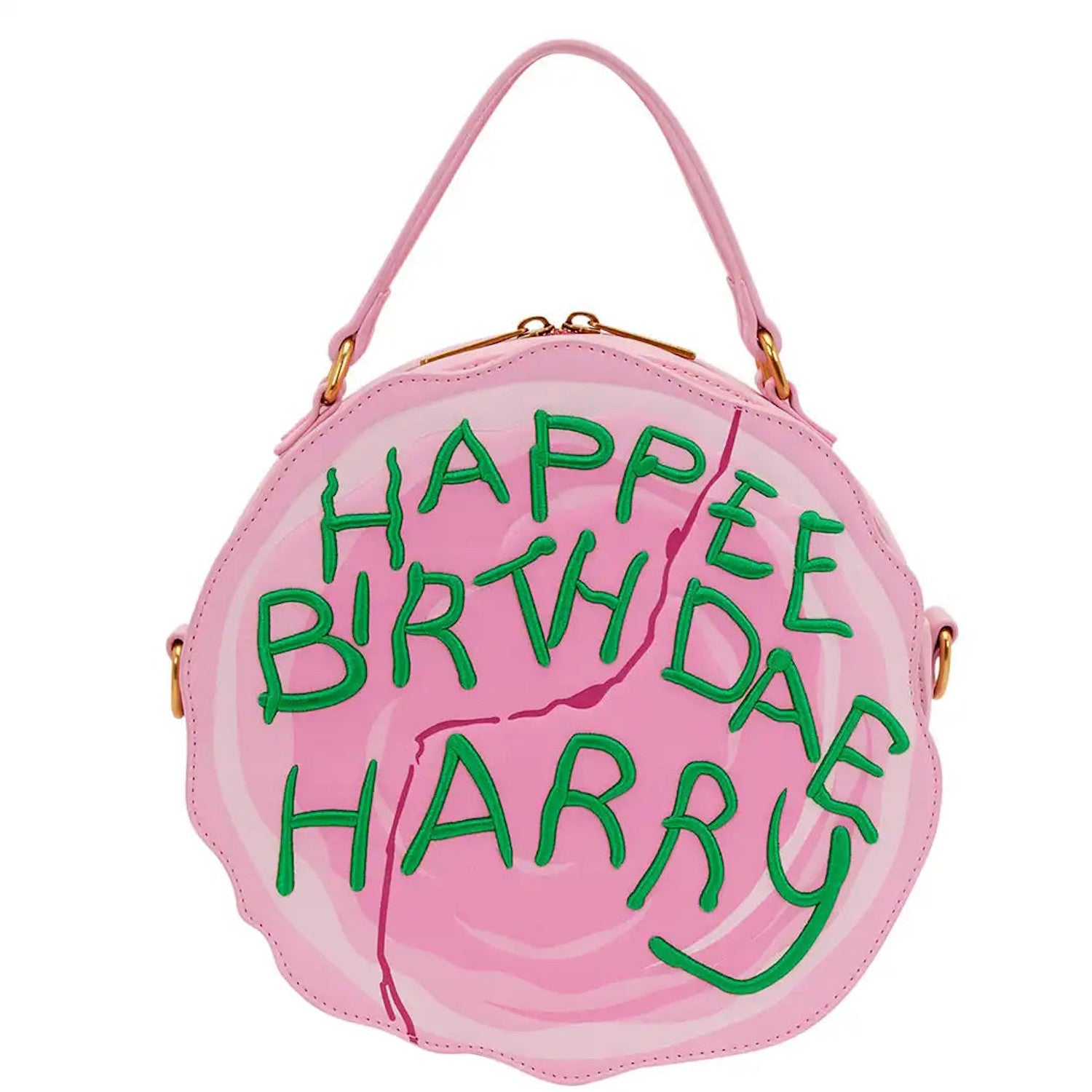 Loungefly Harry Potter: Birthday Cake Crossbody Bag Clothing and Apparel Loungefly