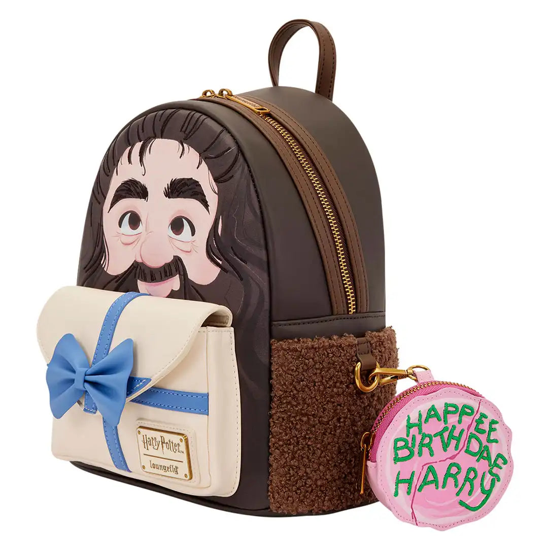 Loungefly Harry Potter: Hagrid Birthday Cake Mini Backpack Clothing and Apparel Loungefly