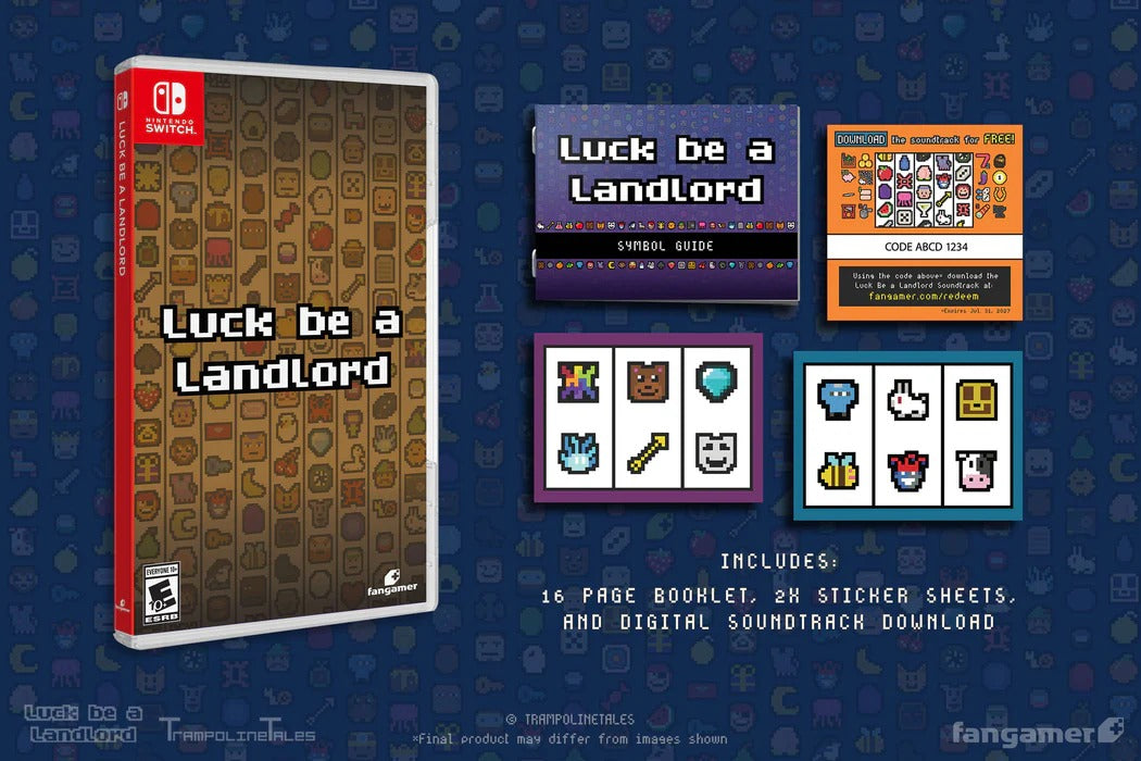 Luck be a Landlord [Nintendo Switch] Nintendo Switch Video Game FanGamer
