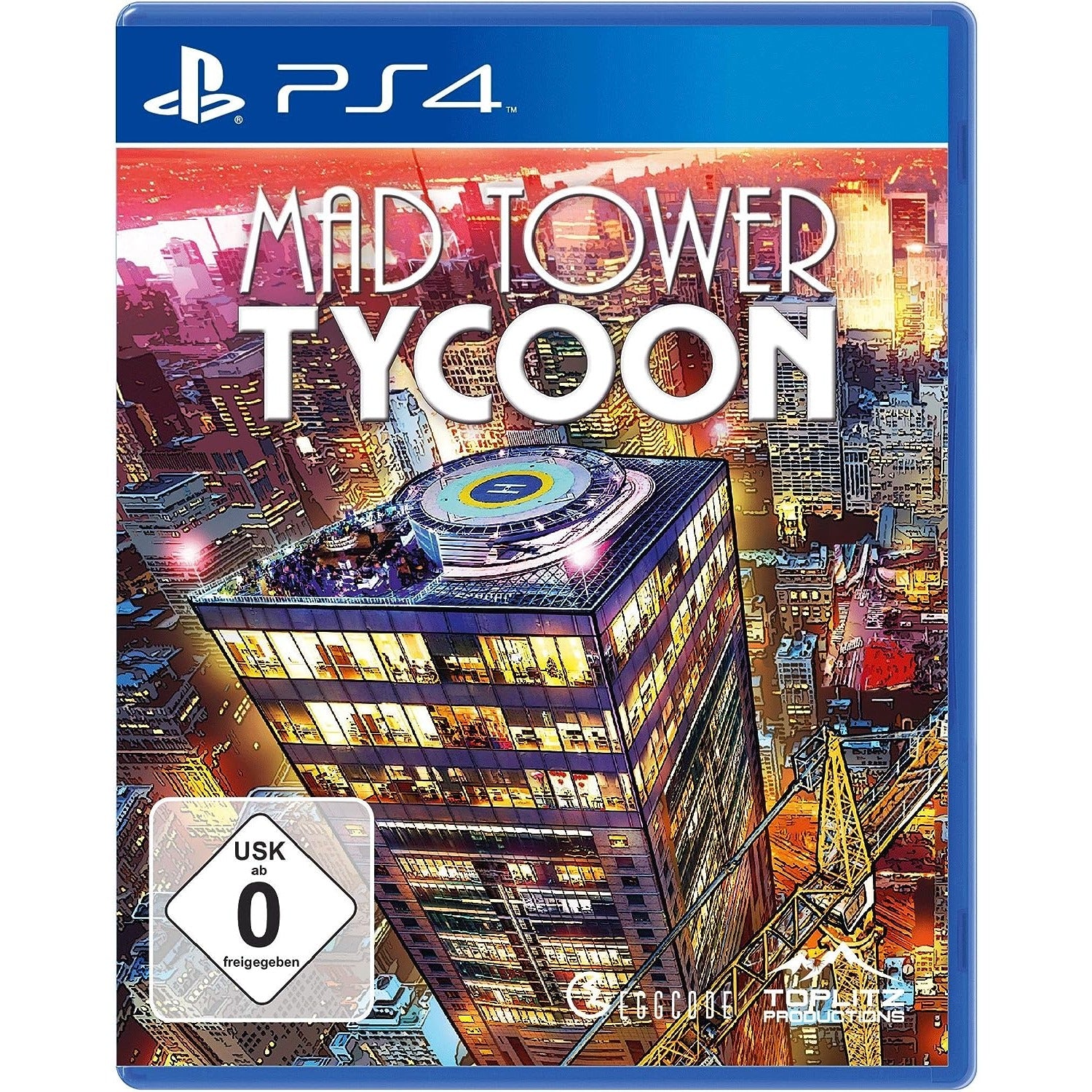 Mad Tower Tycoon [PlayStation 4] PlayStation 4 Video Game Toplitz Productions   