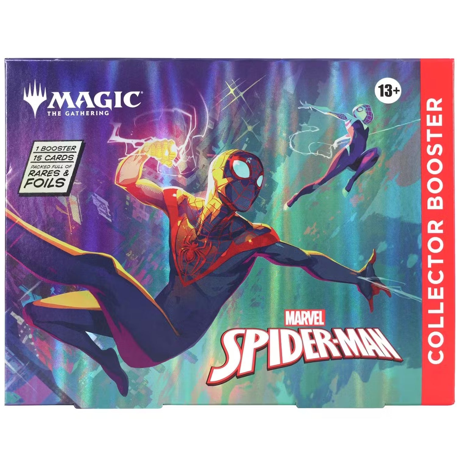 Magic: The Gathering TCG: Marvel's Spider-Man Collector Booster Omega Pack Card Game Wizards of the Coast