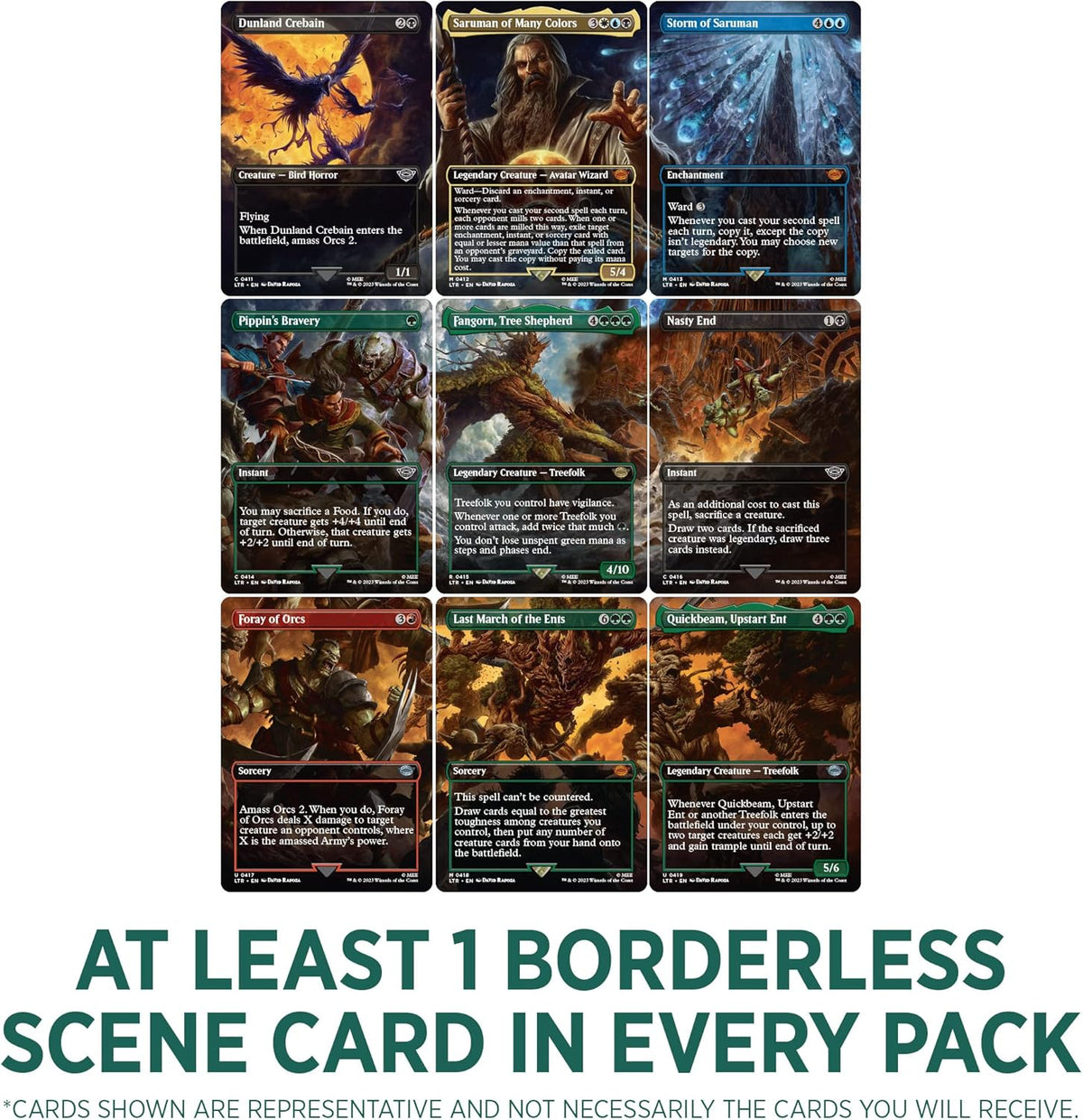 Magic: The Gathering TCG: The Lord of The Rings: Tales of Middle-Earth Collector Booster Box - 12 Packs + 1 Box Topper Card Card Game Wizards of the Coast