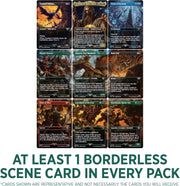 Magic: The Gathering TCG: The Lord of The Rings: Tales of Middle-Earth Collector Booster Box - 12 Packs + 1 Box Topper Card Card Game Wizards of the Coast