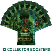 Magic: The Gathering TCG: The Lord of The Rings: Tales of Middle-Earth Collector Booster Box - 12 Packs + 1 Box Topper Card Card Game Wizards of the Coast