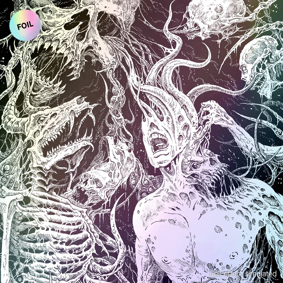 Magic: The Gathering TCG - Secret Lair - Death is Temporary, Metal is Forever Foil Edition Card Game Wizards of the Coast   