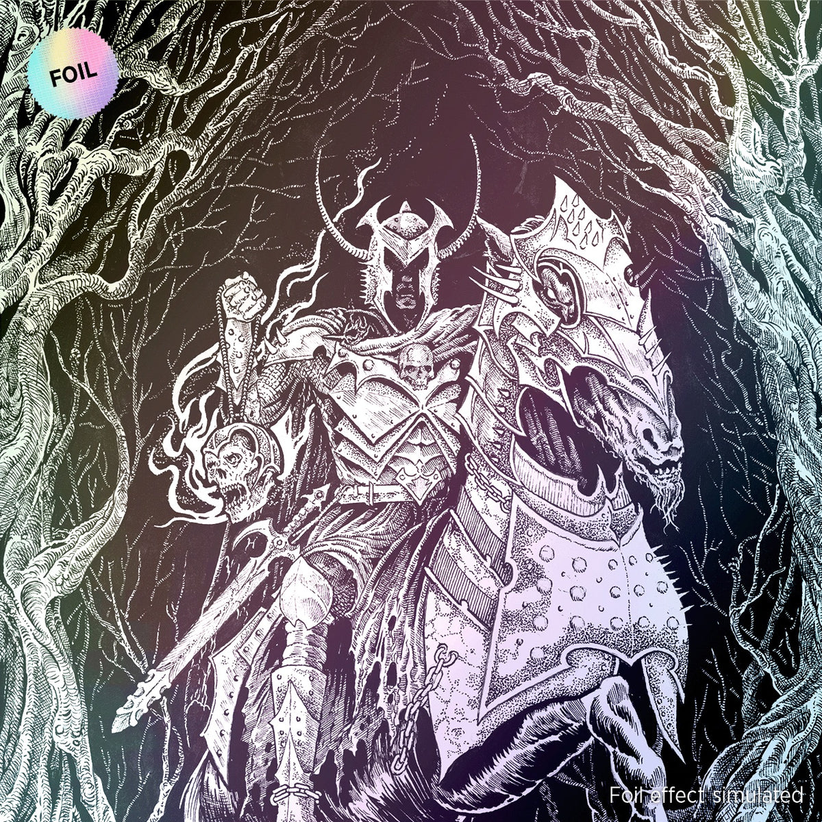 Magic: The Gathering TCG - Secret Lair - Death is Temporary, Metal is Forever Foil Edition Card Game Wizards of the Coast   
