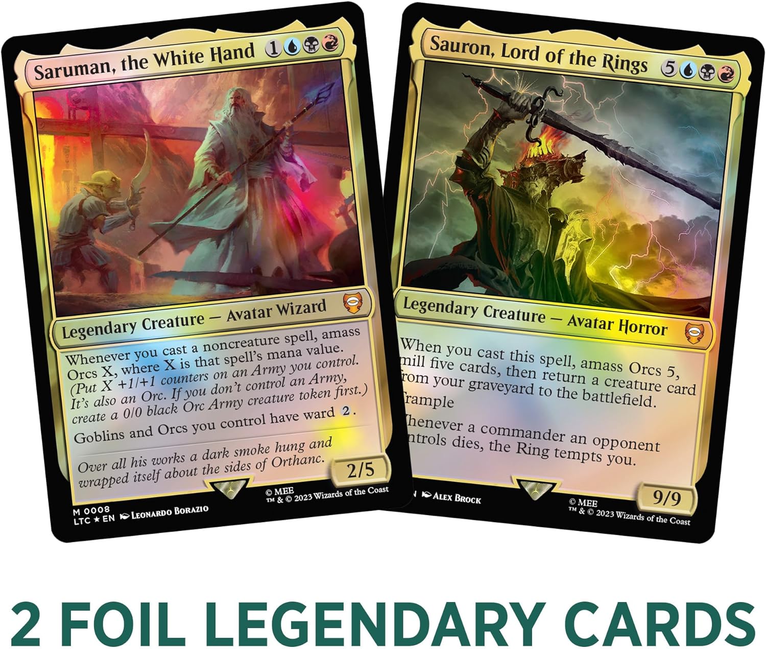 Magic: The Gathering TCG: The Lord of the Rings Commander Deck - The Hosts of Mordor Card Game Wizards of the Coast
