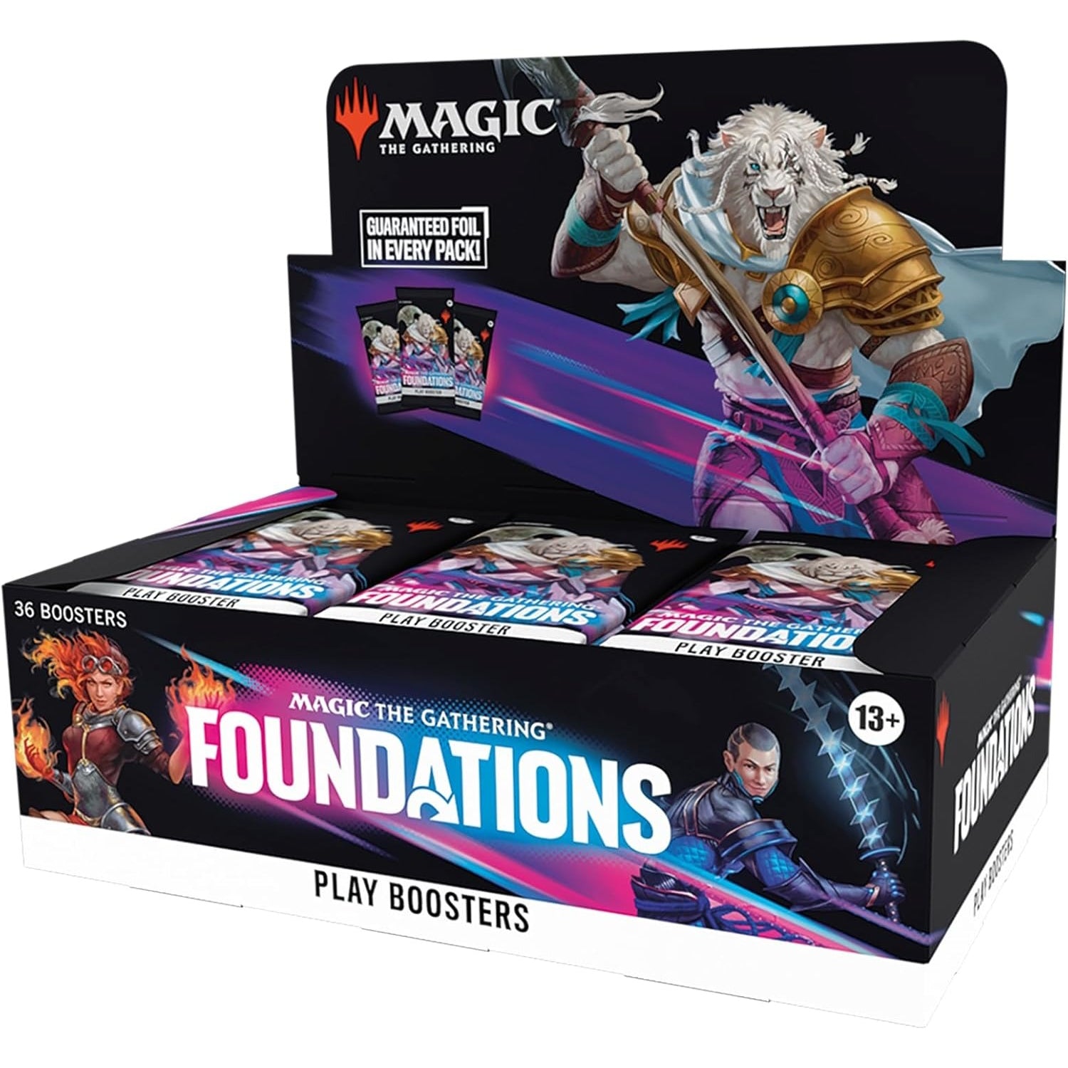 Magic: The Gathering TCG: Foundations Play Booster Box - 36 Packs Card Game Wizards of the Coast