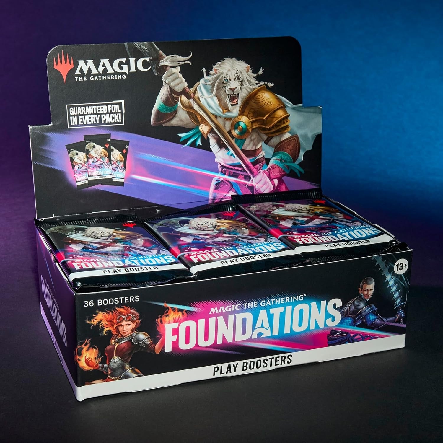 Magic: The Gathering TCG: Foundations Play Booster Box - 36 Packs Card Game Wizards of the Coast