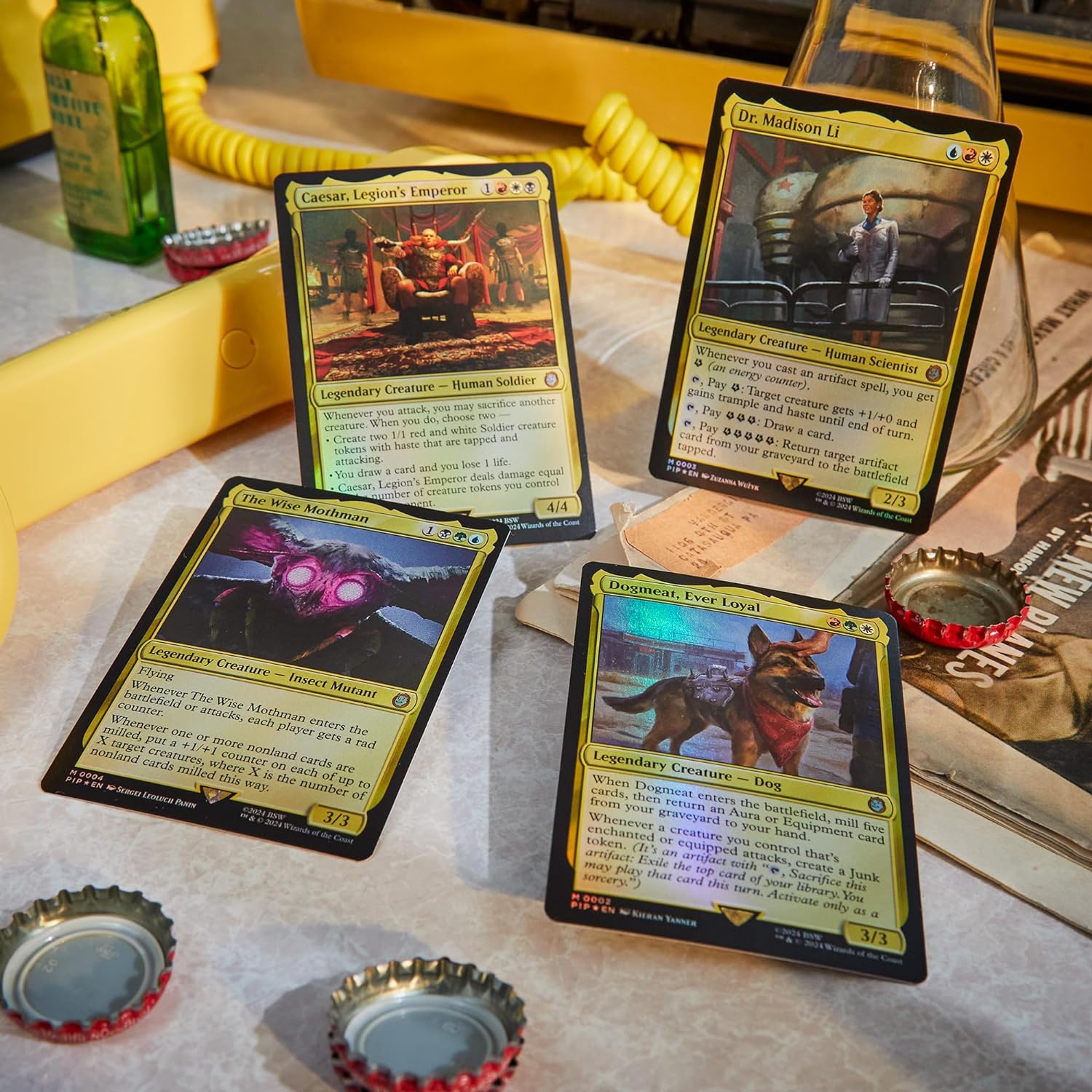 Magic: The Gathering TCG: Fallout Commander Decks - Set of 4 Card Game Wizards of the Coast