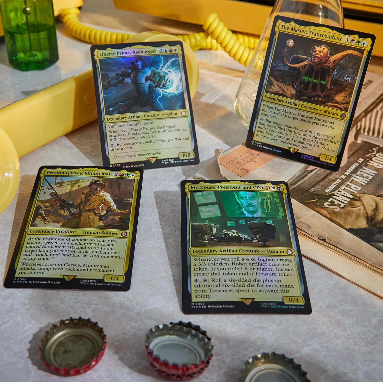 Magic: The Gathering TCG: Fallout Commander Decks - Set of 4 Card Game Wizards of the Coast
