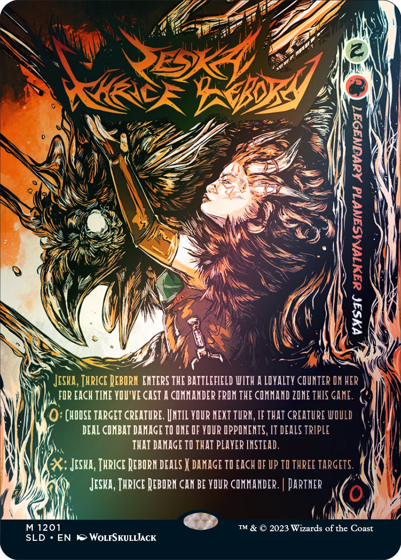 Magic: The Gathering TCG: - Secret Lair Fall Superdrop 2023 - Keep Partying, Shred Harder Than You Previously Thought Possible Foil Edition Card Game Wizards of the Coast