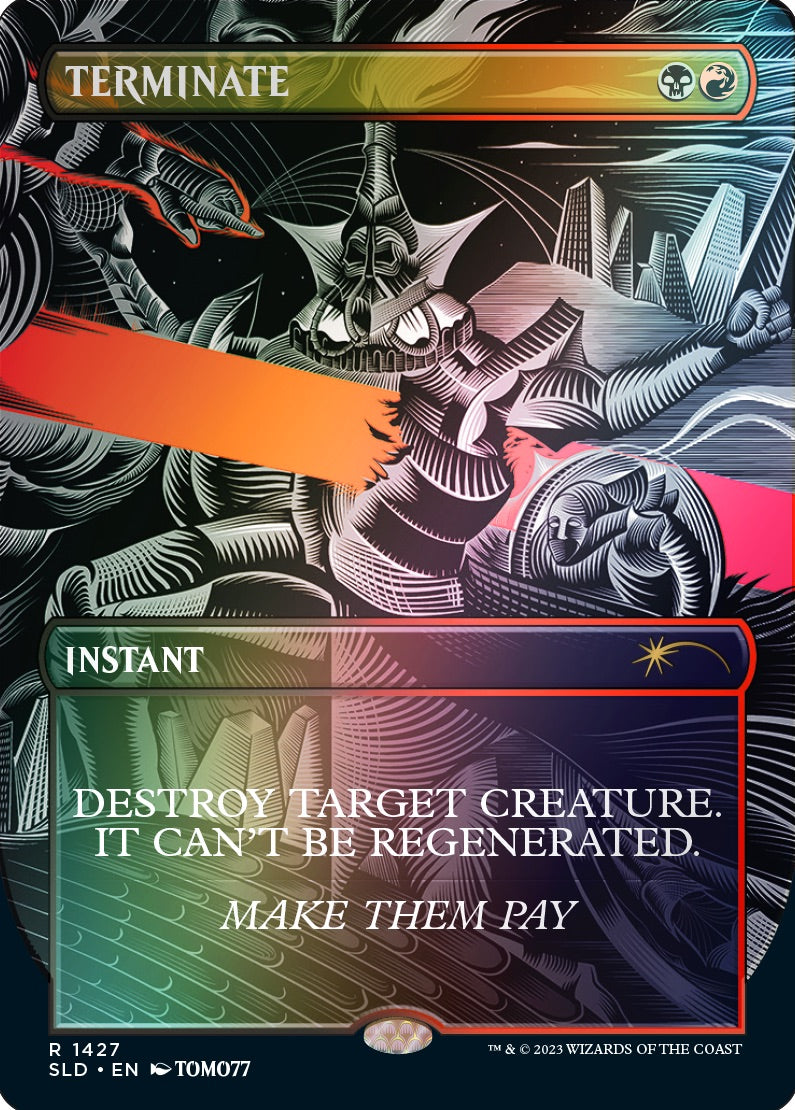 Magic: The Gathering TCG: - Secret Lair - Absolute Annihilation Foil Edition Card Game Wizards of the Coast
