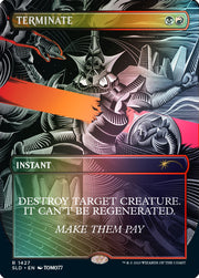 Magic: The Gathering TCG: - Secret Lair - Absolute Annihilation Foil Edition Card Game Wizards of the Coast