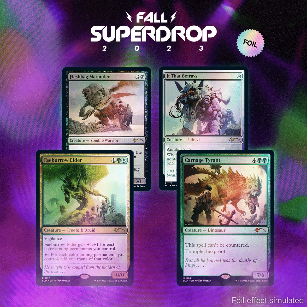 Magic: The Gathering TCG: - Secret Lair Artist Series - Kev Walker Foil Edition Card Game Wizards of the Coast