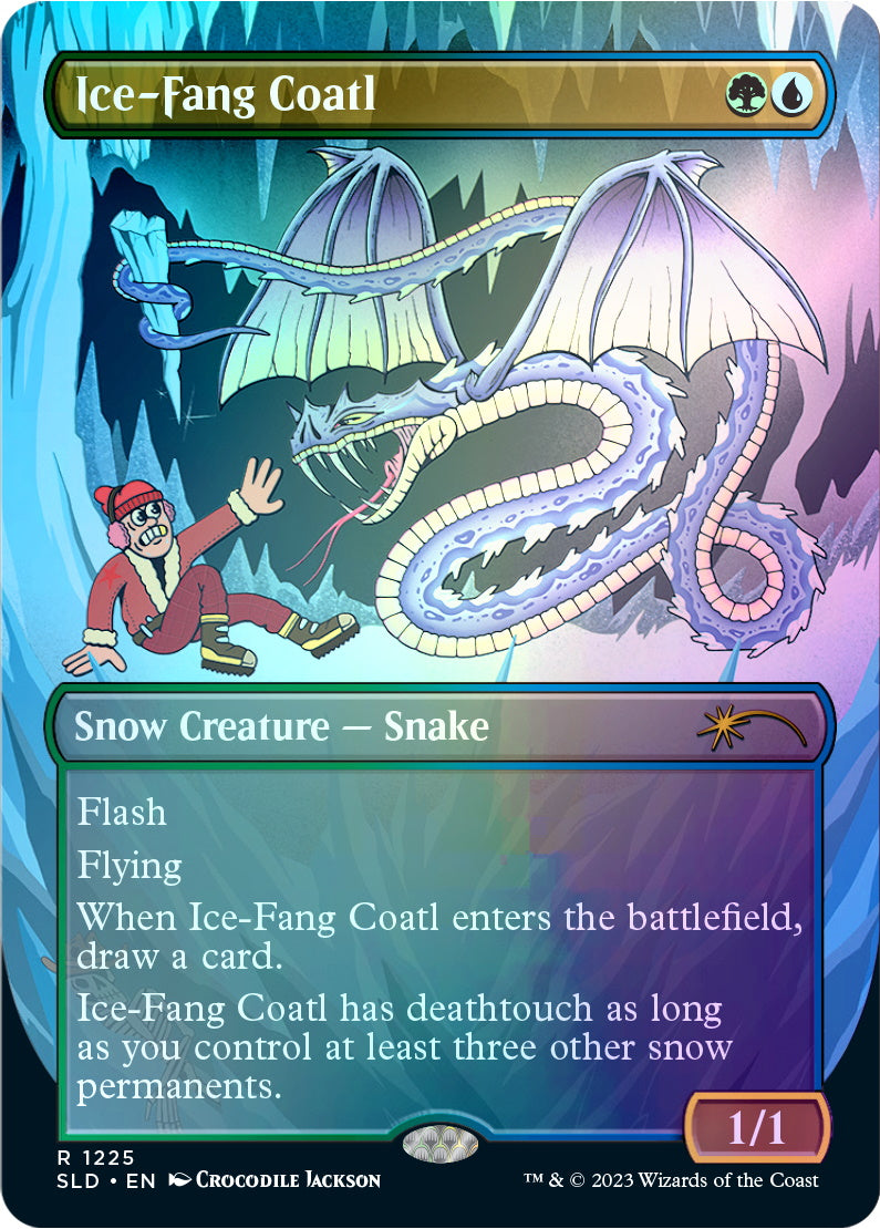Magic: The Gathering TCG: Secret Lair Drop Series - Ssssssnakessssss - Foil Edition Card Game Wizards of the Coast