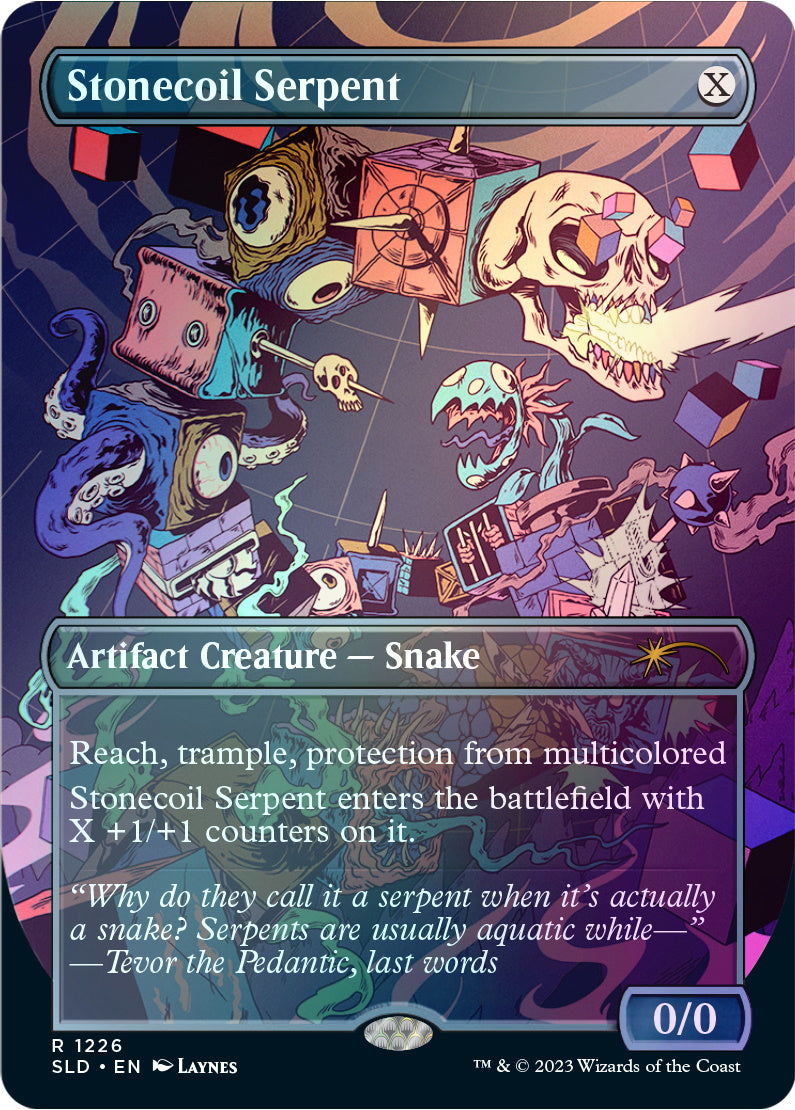 Magic: The Gathering TCG: Secret Lair Drop Series - Ssssssnakessssss - Foil Edition Card Game Wizards of the Coast