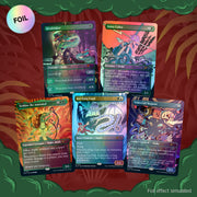 Magic: The Gathering TCG: Secret Lair Drop Series - Ssssssnakessssss - Foil Edition Card Game Wizards of the Coast