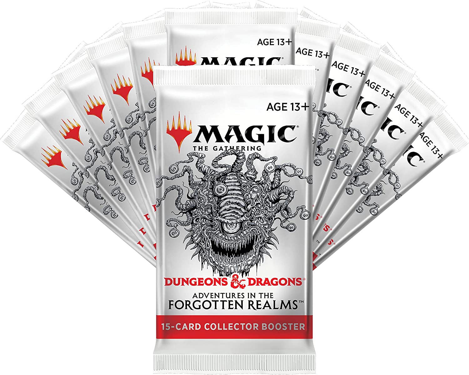 Magic: The Gathering TCG: Adventures in The Forgotten Realms Collector Booster Box - 12 Packs Card Game Wizards of the Coast