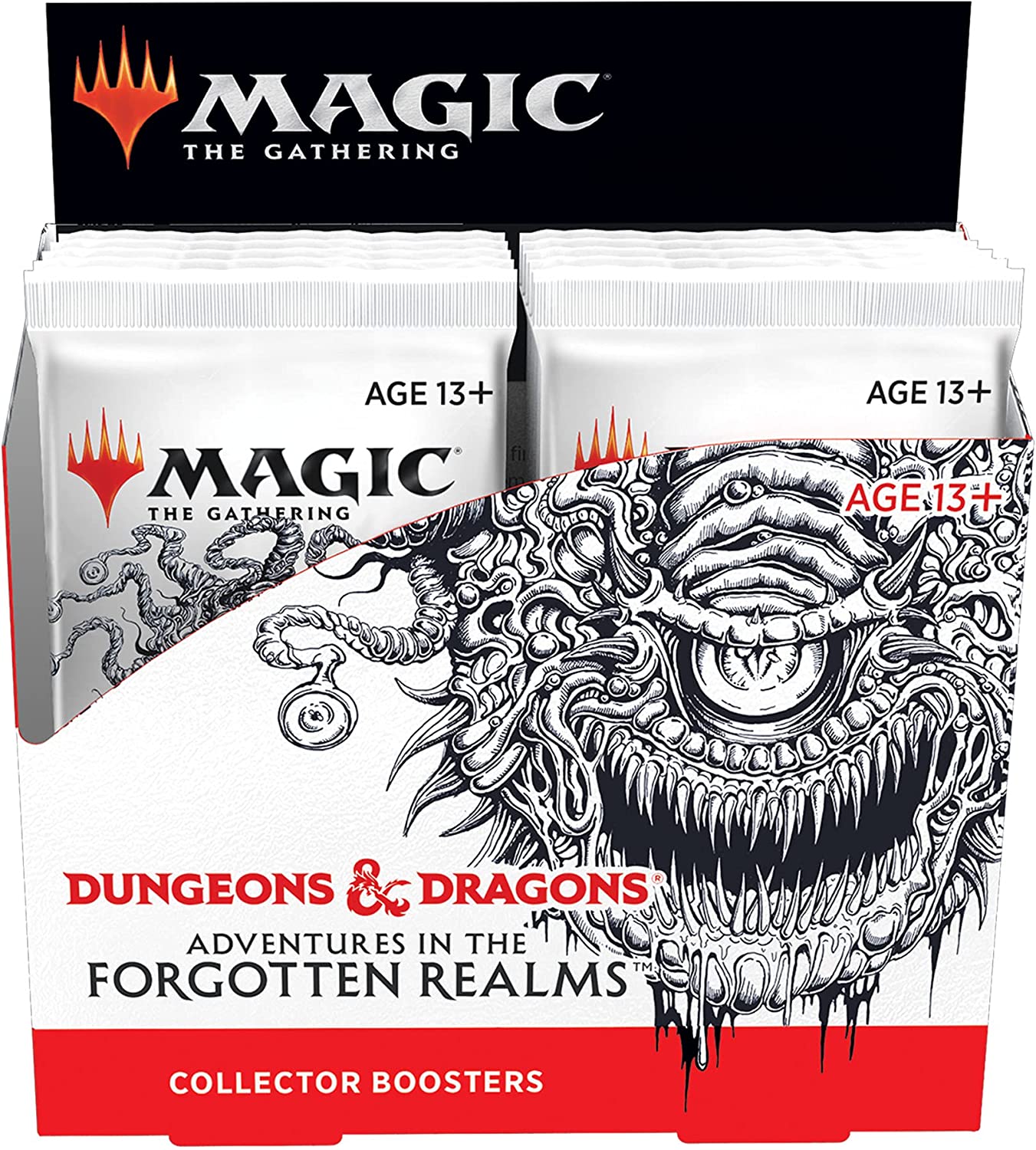 Magic: The Gathering TCG: Adventures in The Forgotten Realms Collector Booster Box - 12 Packs Card Game Wizards of the Coast
