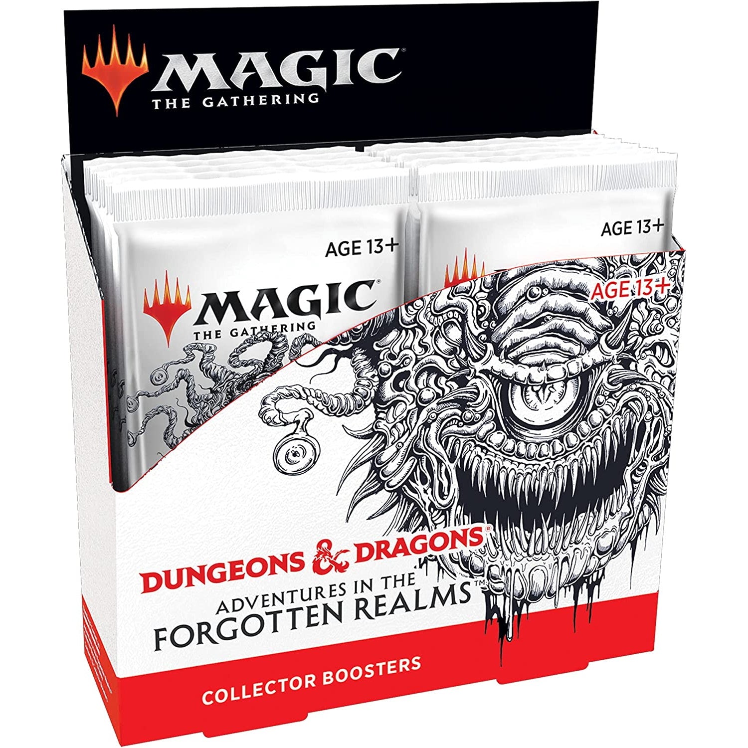 Magic: The Gathering TCG: Adventures in The Forgotten Realms Collector Booster Box - 12 Packs Card Game Wizards of the Coast