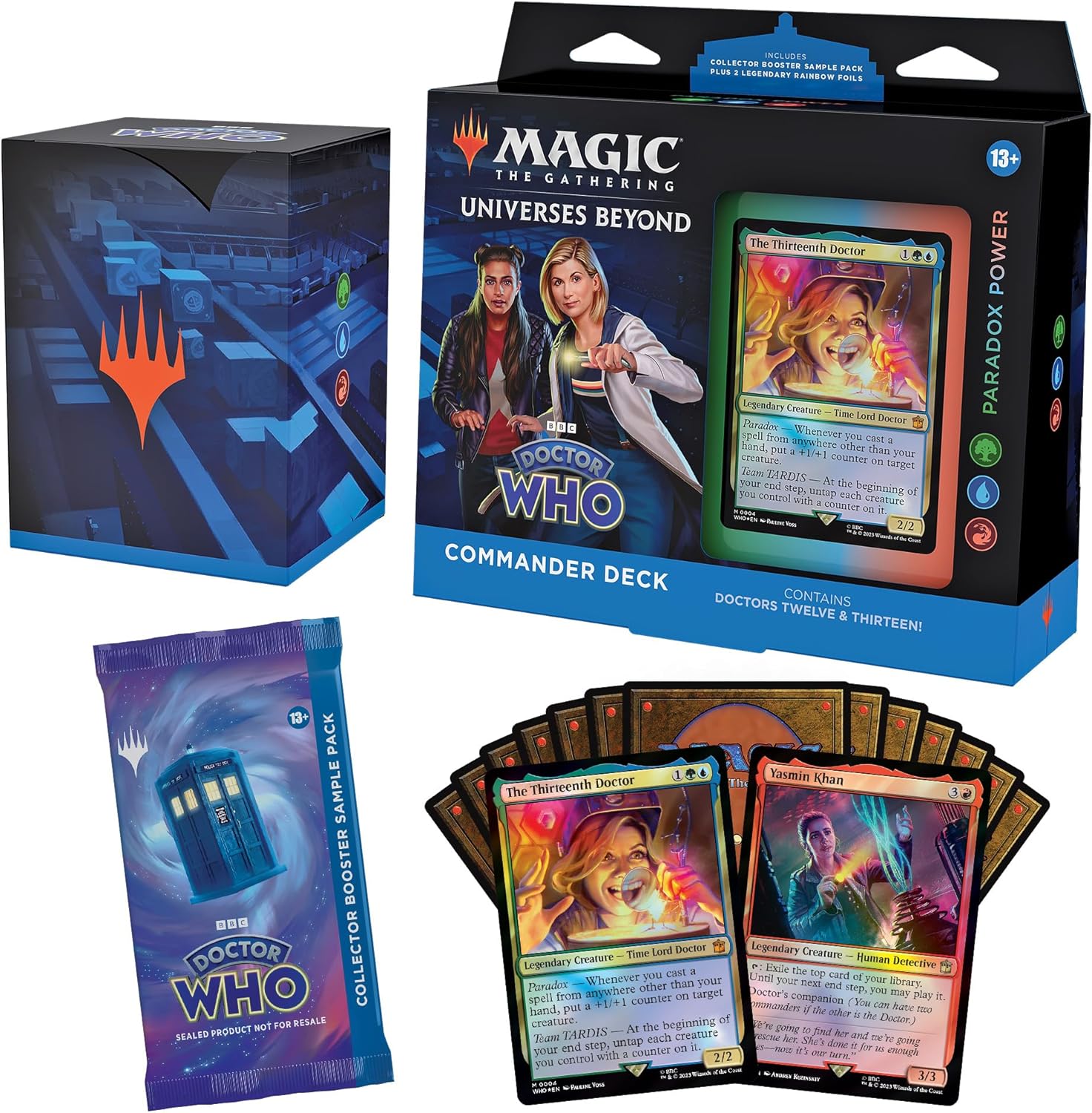 Magic: The Gathering TCG - Universes Beyond: Doctor Who Commander Deck Bundle Card Game Wizards of the Coast