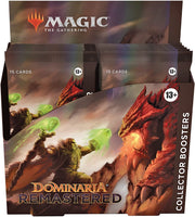 Magic: The Gathering TCG: Dominaria Remastered Collector Booster Box - 12 Packs Card Game Wizards of the Coast