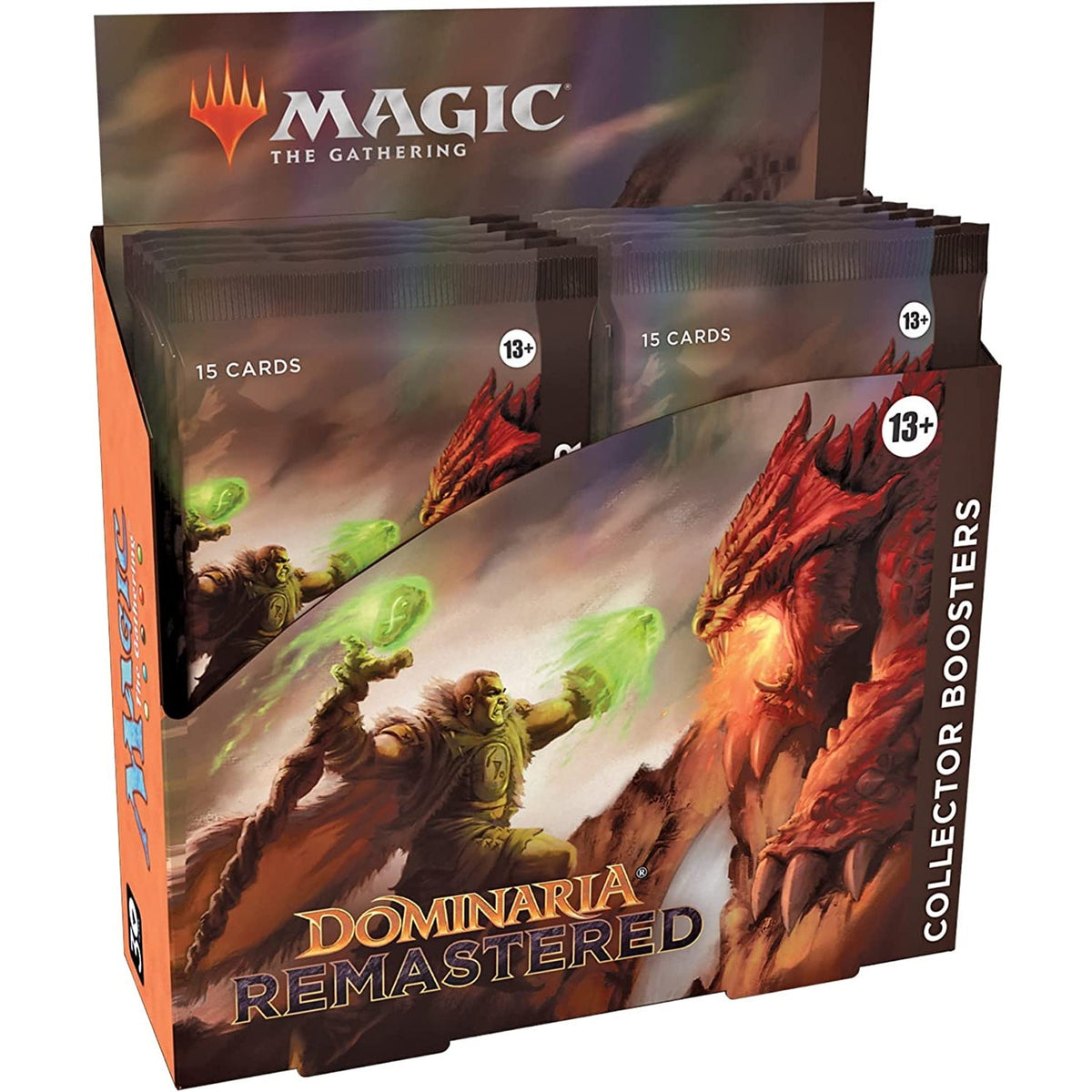 Magic: The Gathering TCG: Dominaria Remastered Collector Booster Box - 12 Packs Card Game Wizards of the Coast