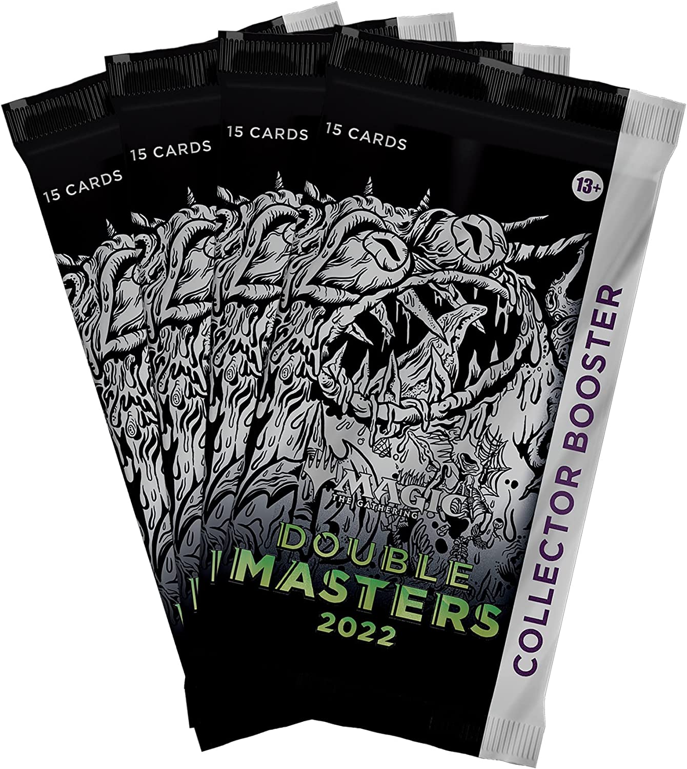 Magic: The Gathering TCG - Double Masters 2022 Collector Booster Box - 4 Packs Card Game Wizards of the Coast   