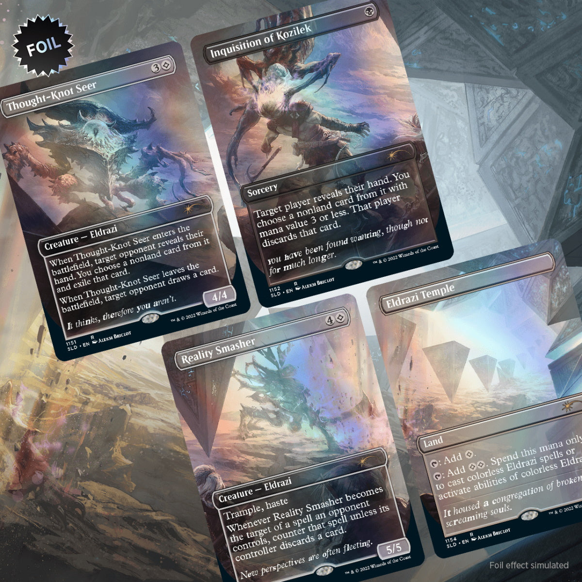 Magic: The Gathering TCG: Secret Lair Artist Series: - Aleksi Briclot - Foil Edition Card Game Wizards of the Coast