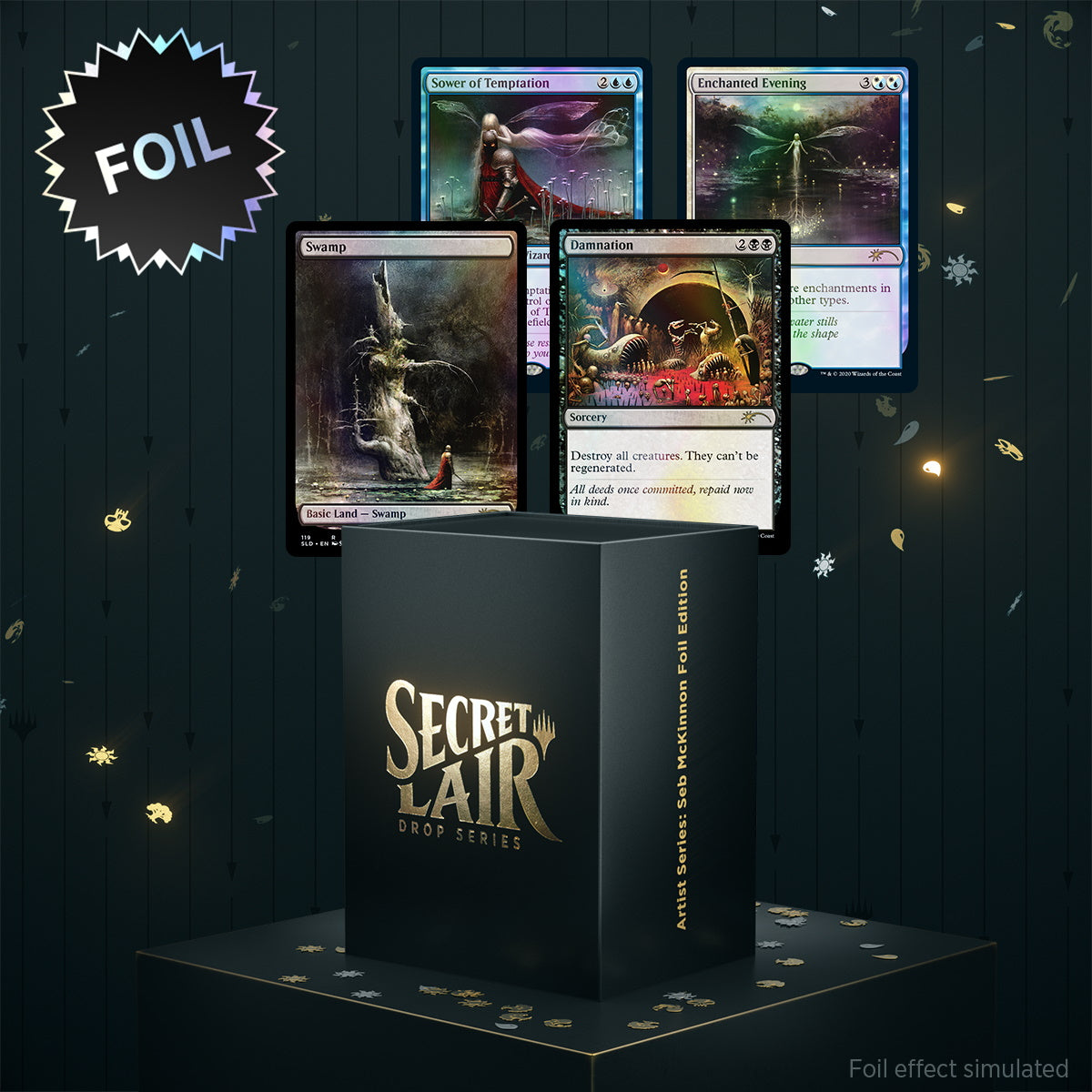 Magic: The Gathering TCG: Secret Lair Artist Series - Seb McKinnon - Foil Edition Card Game Wizards of the Coast