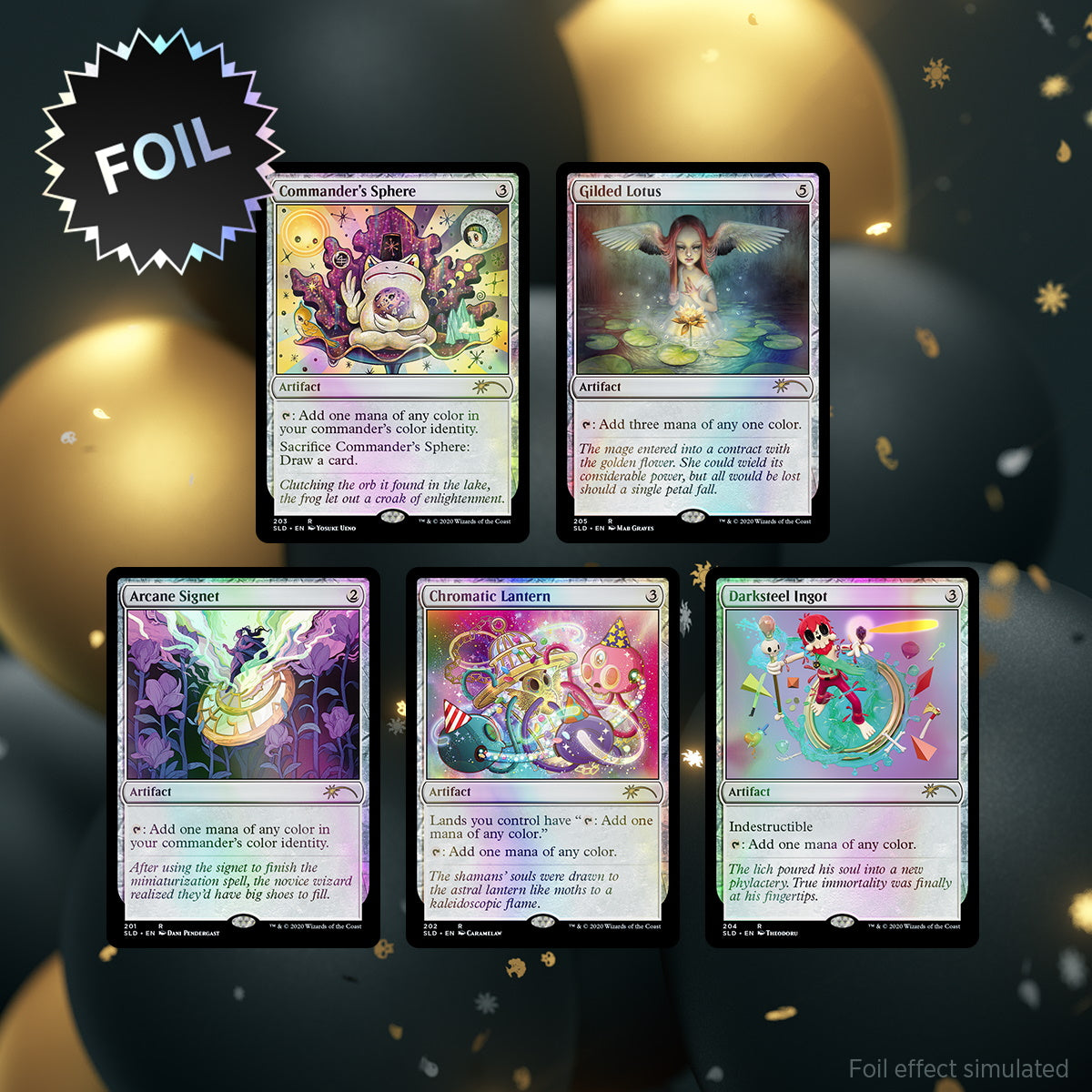 Magic: The Gathering TCG: Secret Lair Drop Series - A Box of Rocks - Foil Edition Card Game Wizards of the Coast
