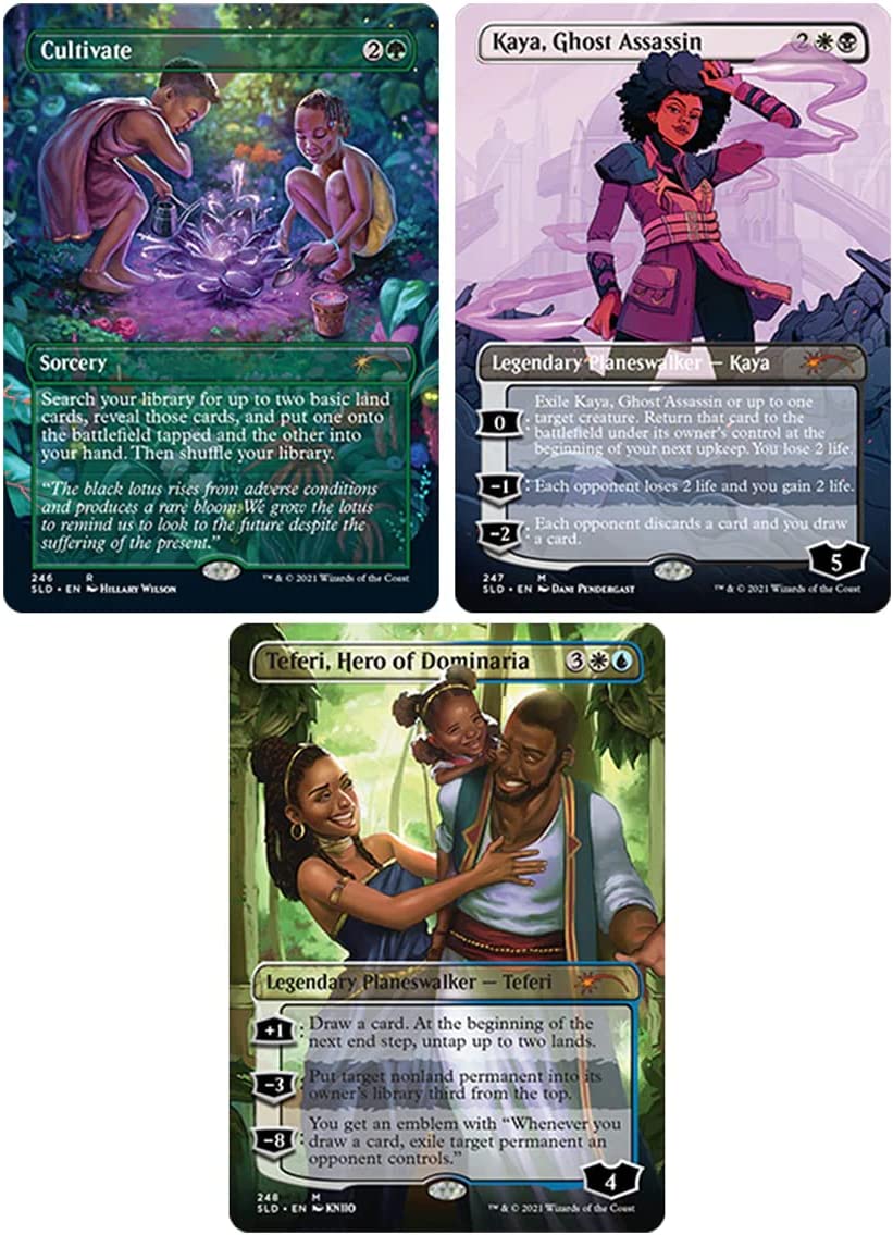 Magic: The Gathering TCG: Secret Lair Drop Series - Black Is Magic - Foil Edition Card Game Wizards of the Coast