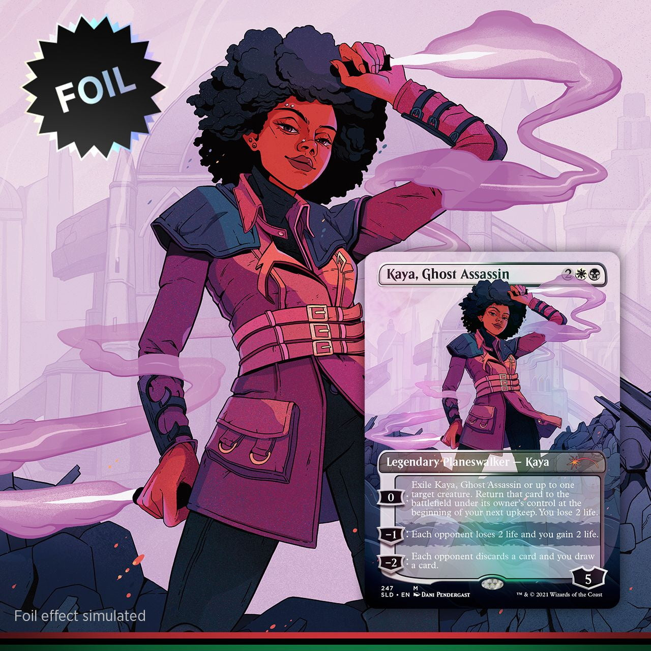Magic: The Gathering TCG: Secret Lair Drop Series - Black Is Magic - Foil Edition Card Game Wizards of the Coast