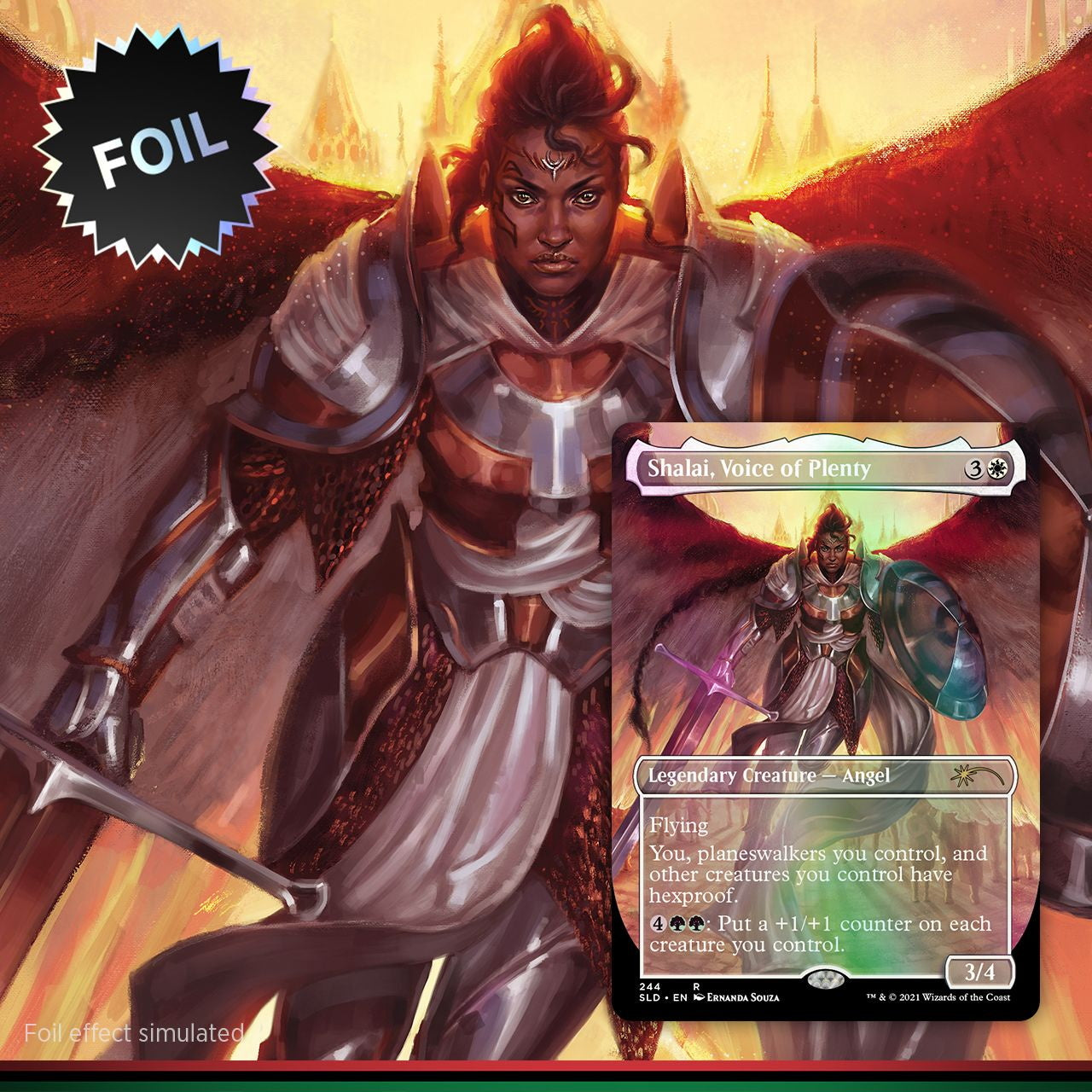 Magic: The Gathering TCG: Secret Lair Drop Series - Black Is Magic - Foil Edition Card Game Wizards of the Coast