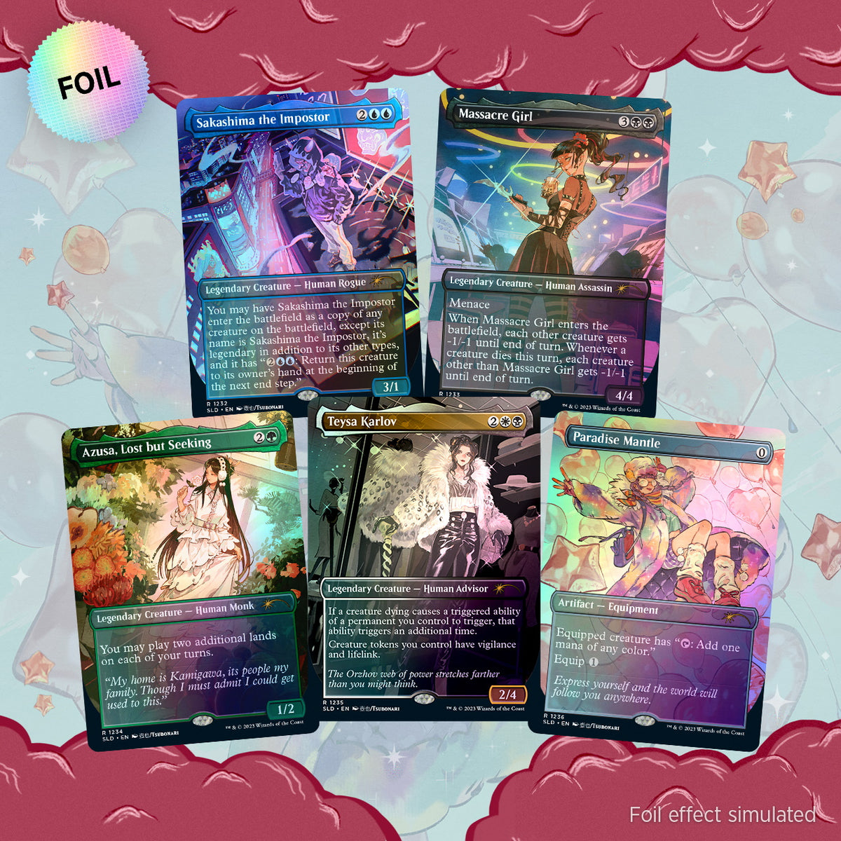 Magic: The Gathering TCG: Secret Lair Drop Series - City Styles - Foil Edition Card Game Wizards of the Coast