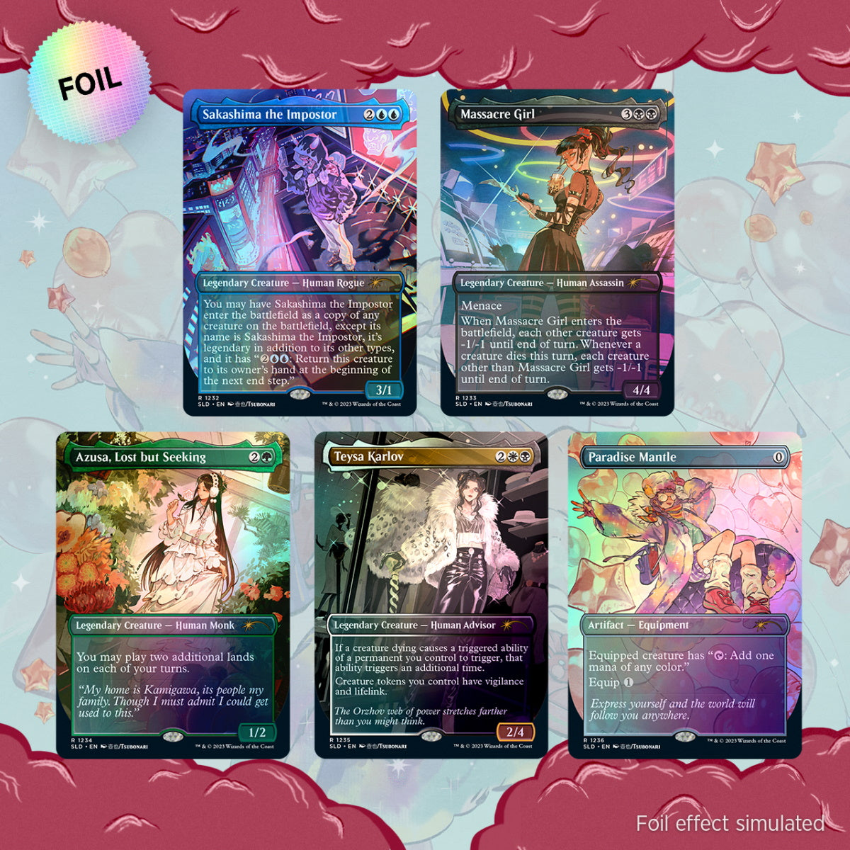 Magic: The Gathering TCG: Secret Lair Drop Series - City Styles - Foil Edition Card Game Wizards of the Coast