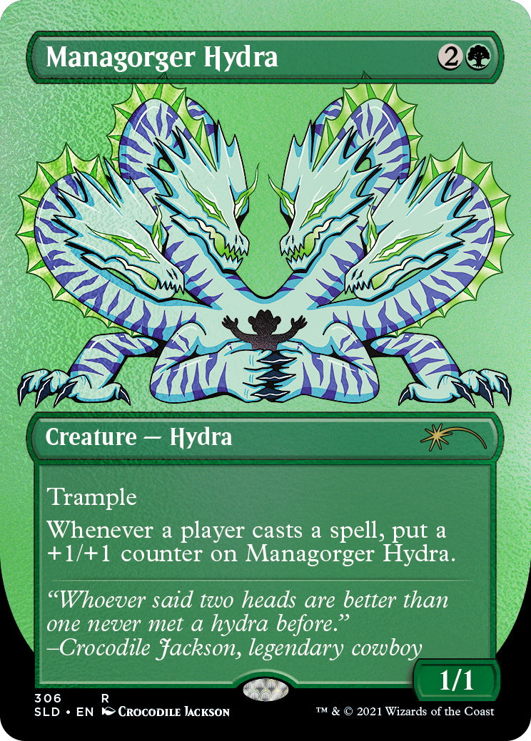 Magic: The Gathering TCG: Secret Lair Drop Series - Crocodile Jackson's Monstrous Menagerie Card Game Wizards of the Coast