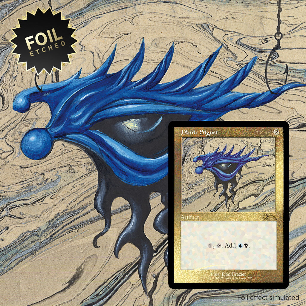 Magic: The Gathering TCG: Secret Lair Drop Series - Dan Frazier is Back: The Allied Signets - Foil Etched Edition Card Game Wizards of the Coast