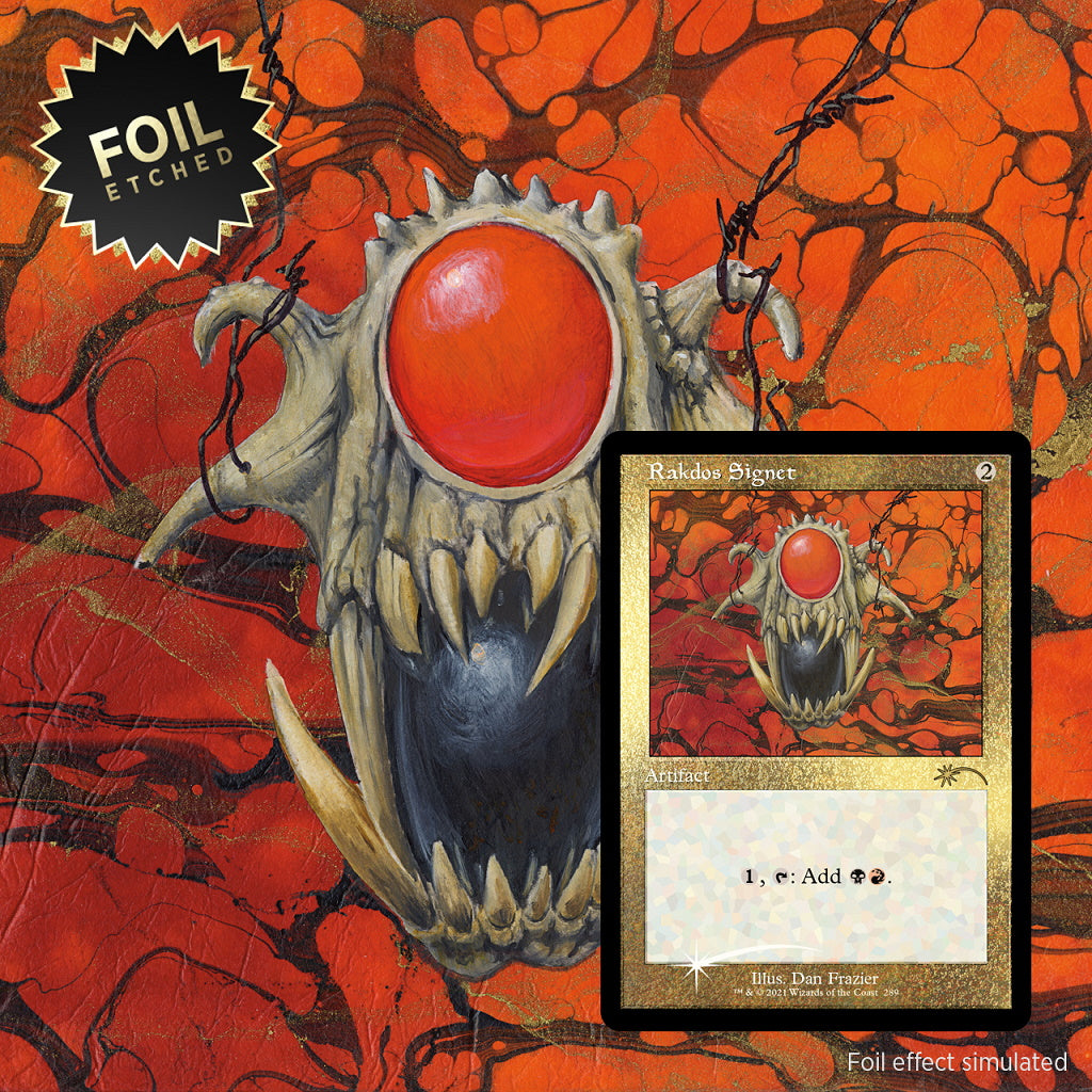Magic: The Gathering TCG: Secret Lair Drop Series - Dan Frazier is Back: The Allied Signets - Foil Etched Edition Card Game Wizards of the Coast