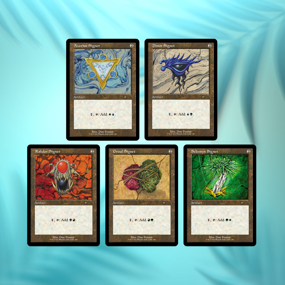 Magic: The Gathering TCG: Secret Lair Drop Series - Dan Frazier is Back: The Allied Signets Card Game Wizards of the Coast