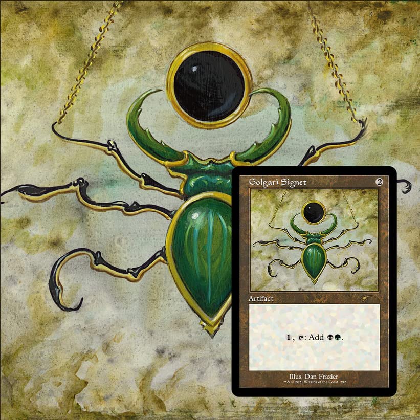Magic: The Gathering TCG: Secret Lair Drop Series - Dan Frazier is Back: The Enemy Signets Card Game Wizards of the Coast