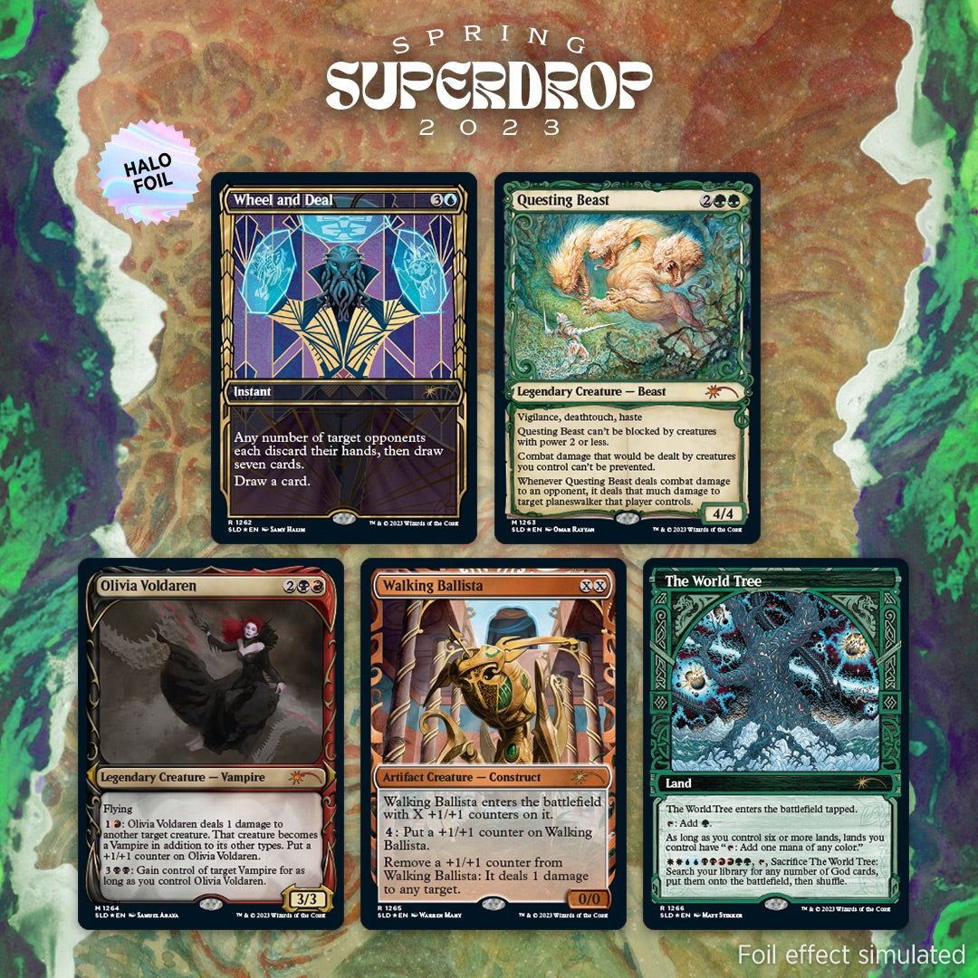 Magic: The Gathering TCG - Secret Lair Drop Series - Showcase: March of The Machine Vol. 1 - Halo Foil Card Game Wizards of the Coast   