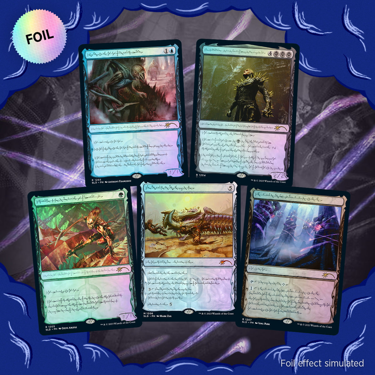 Magic: The Gathering TCG: Secret Lair Drop Series - Phyrexian Faves - Foil Edition Card Game Wizards of the Coast