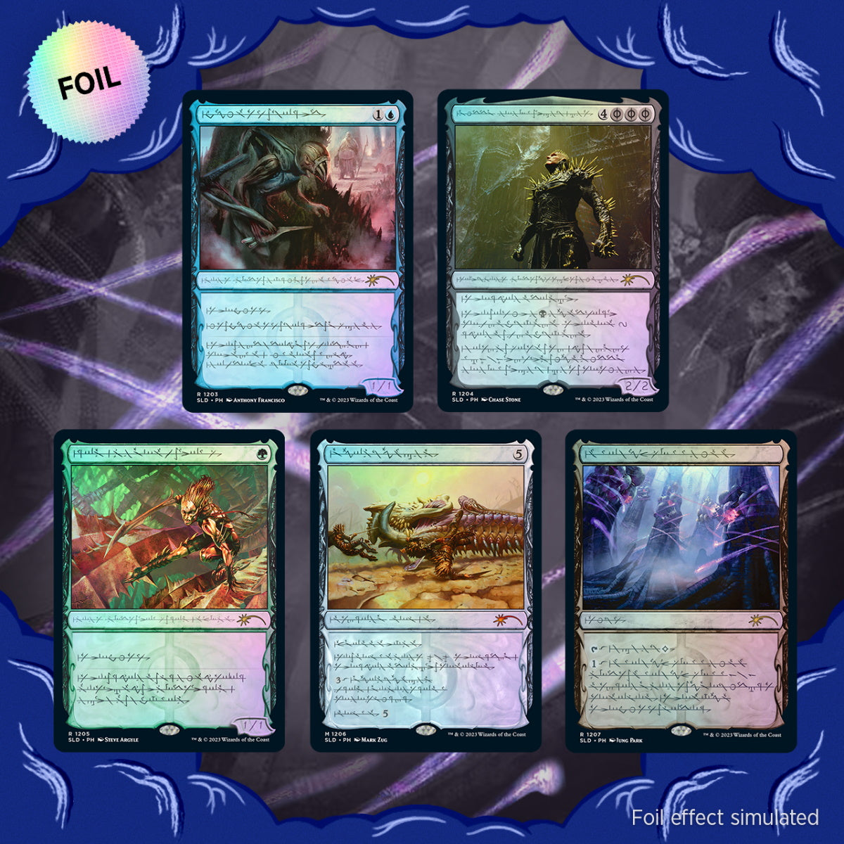 Magic: The Gathering TCG: Secret Lair Drop Series - Phyrexian Faves - Foil Edition Card Game Wizards of the Coast