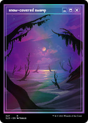 Magic: The Gathering TCG: Secret Lair Drop Series - PixelSnowLands.jpg - Foil Edition Card Game Wizards of the Coast