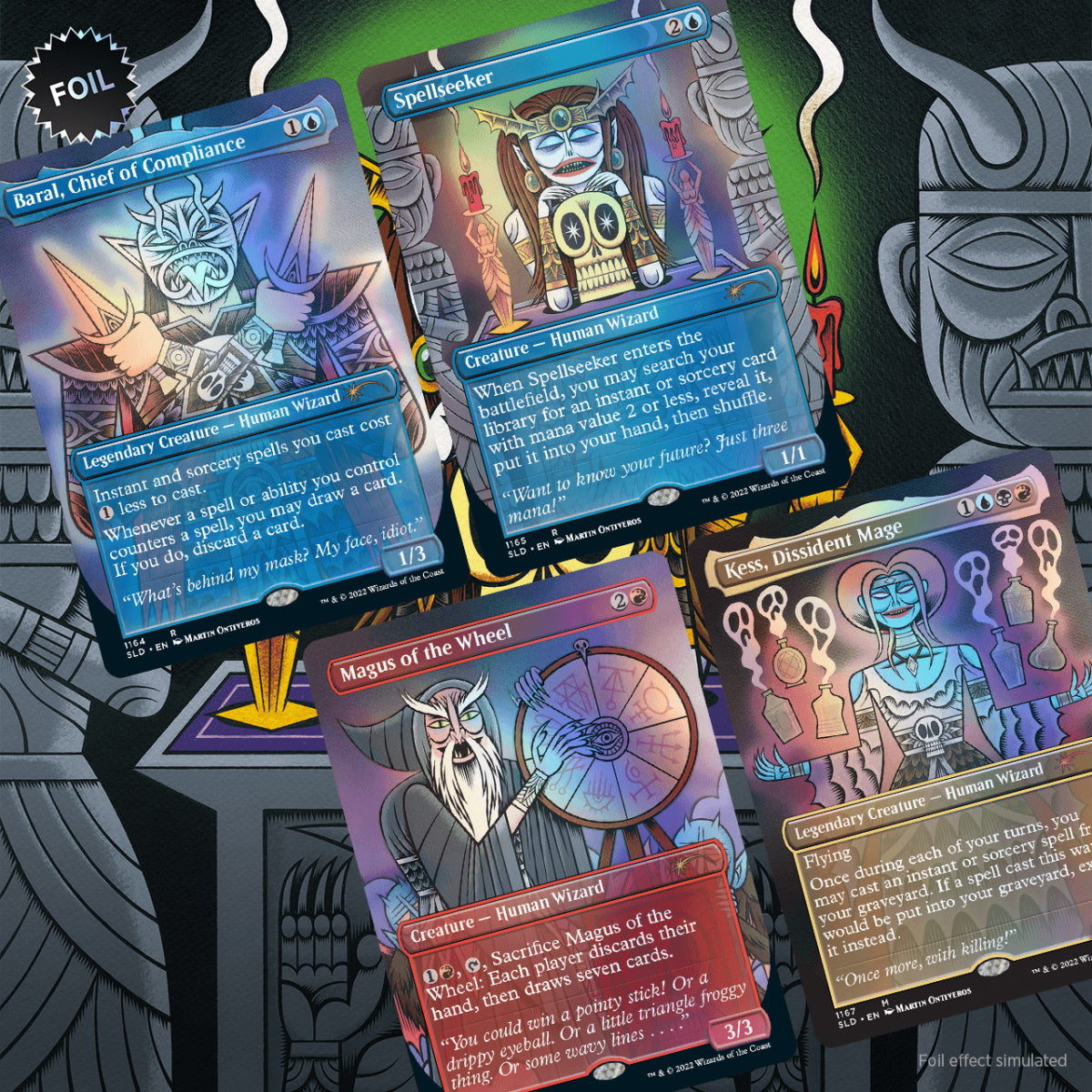 Magic: The Gathering TCG: Secret Lair Drop Series - Wizards of the Street - Foil Edition Card Game Wizards of the Coast