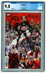 Magik: #8 [Dauterman CVR D CGC 9.8 - 1:25] 2025 Comics Marvel Comics