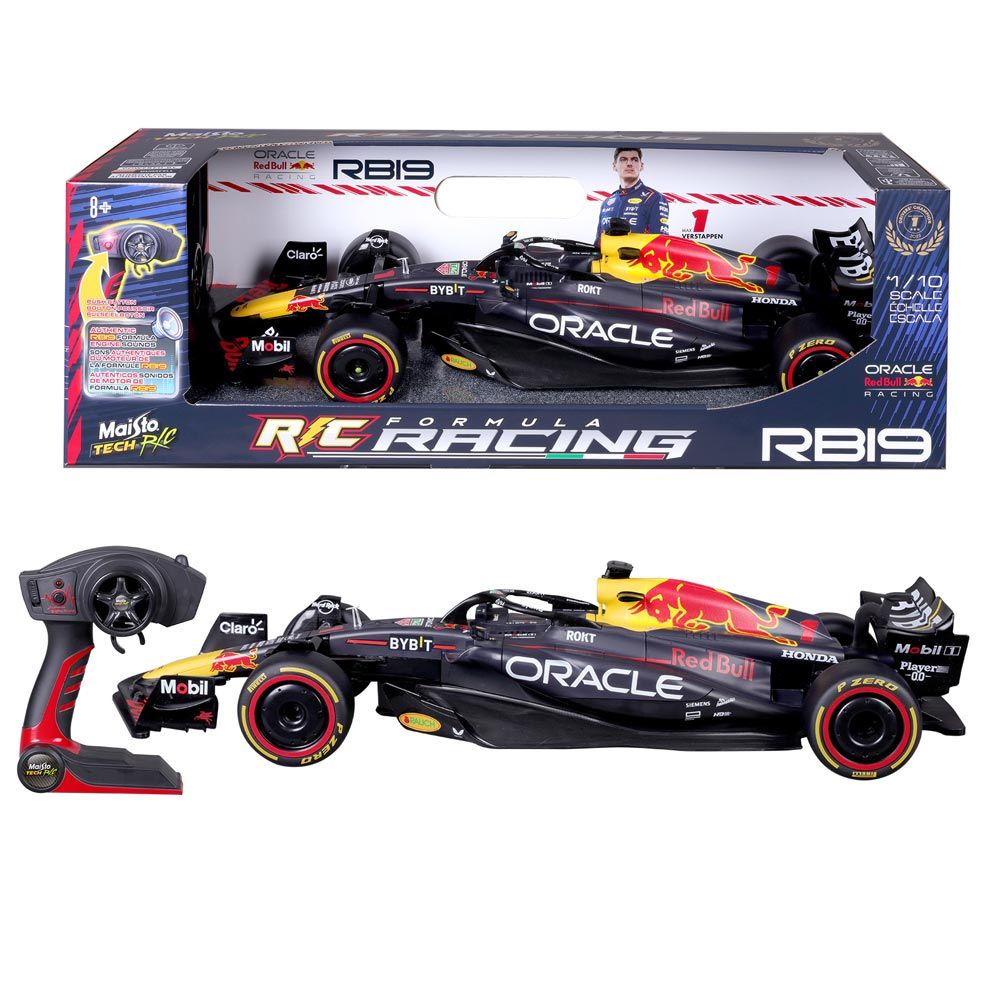 Maisto Tech: Formula RC Racing Red Bull - Sergio Perez 11 (RB19) 1:10 Scale Toys & Games Maisto Tech