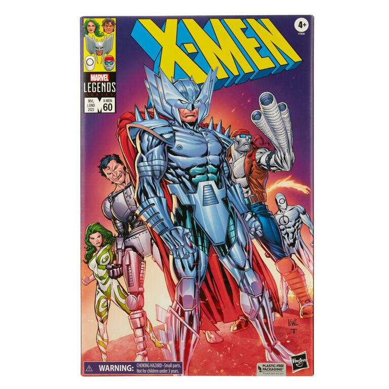 Marvel Legends Series: X-Men 60th Anniversary - Villains Action Figure Set Toys & Games Hasbro